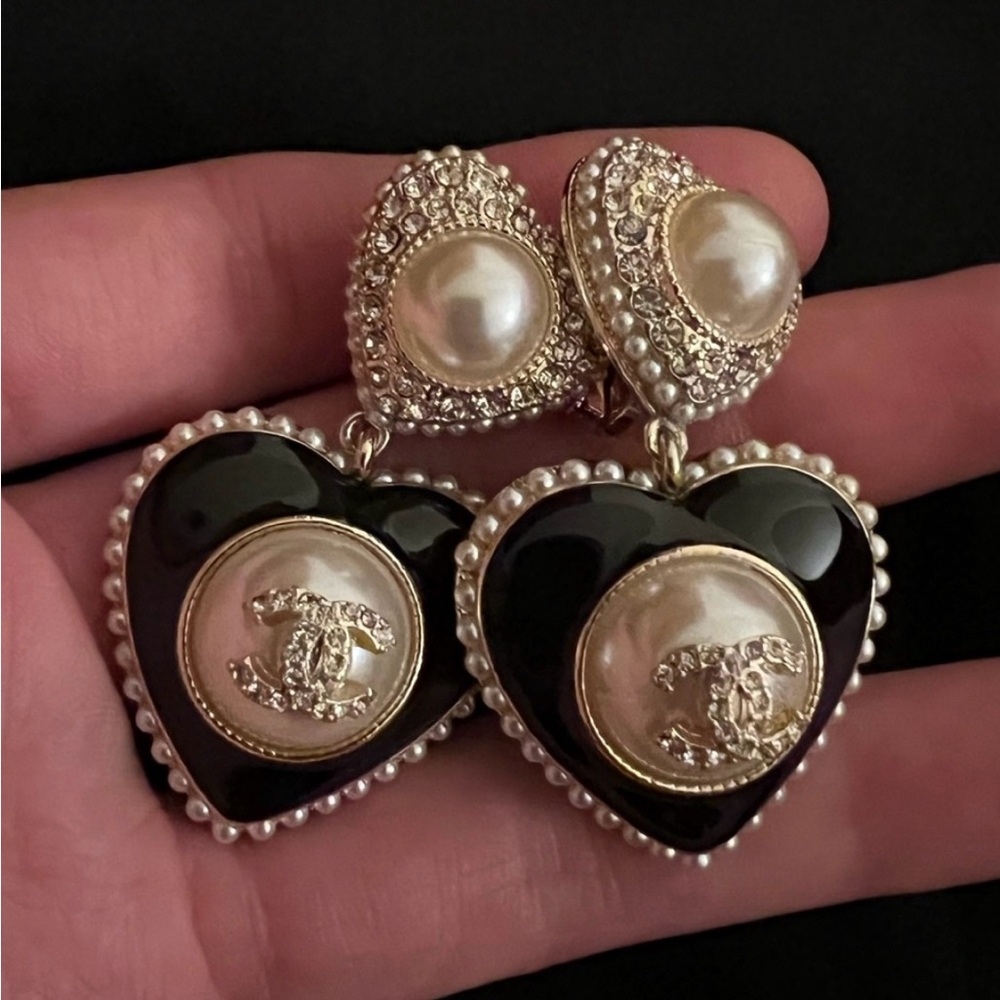 Chanel Clip-On Earrings Jewelry